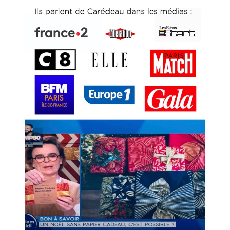 Reusable Wrapping Paper (Pack of 3)