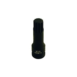 Laser 5063 Spline Socket Bit 1/2"D M18