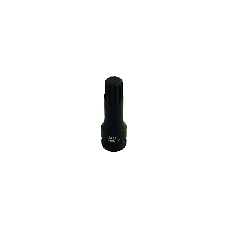 Laser 5063 Spline Socket Bit 1/2"D M18
