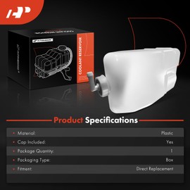 A-Premium Engine Coolant Overflow Recovery Reservoir Tank [with Cap] Compatible with Acura RDX 2019 2020 2021 2022 2023 2024, 2.0L
