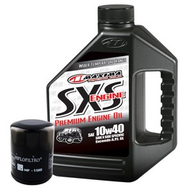 MaxHiflo SXSPEOCK1 Premium Engine Oil Change Kit for Polaris Ranger RZR SXS