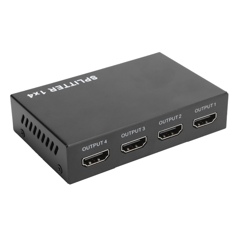 High Definition Multimedia Interface Splitter 3D 1080P 1‑in‑4‑out Amplifier