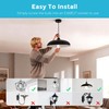 Bgmonster 6 Pack Motion Sensor Light Bulbs, 12W(100W Equivalent) Motion