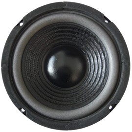 1 Woofer Web J-68 Midwoofer 16.5 cm 165 mm 6.5 Inch 75 Watt RMS 150 Watt Max Impedance 8 Ohm Soft Suspension Home Pack of 1