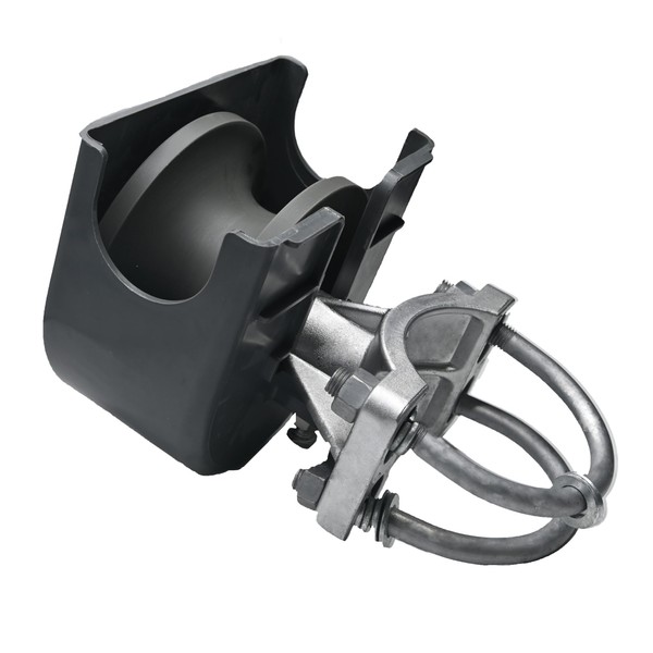 Heavy-Duty Nylon Sliding Gate Rollers with Covers - Cantilever Slide