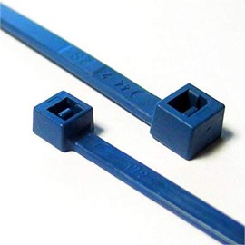 Kable Kontrol Metal Detectable Zip Ties – 11” Inch Long – Blue - 50 Lbs Tensile Strength – 100 Pcs/Pack | Iron Impregnated Nylon 6-6 | Durable | Cable Management Wire Wraps