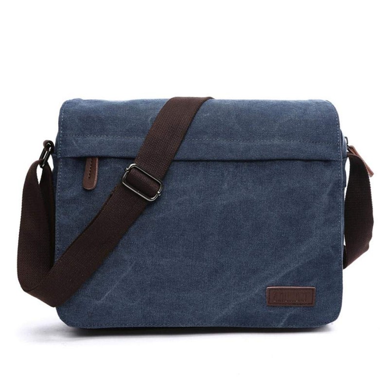 AYES Retro Messenger Bag Shoulder Crossbody Bag Laptop Bag Satchel