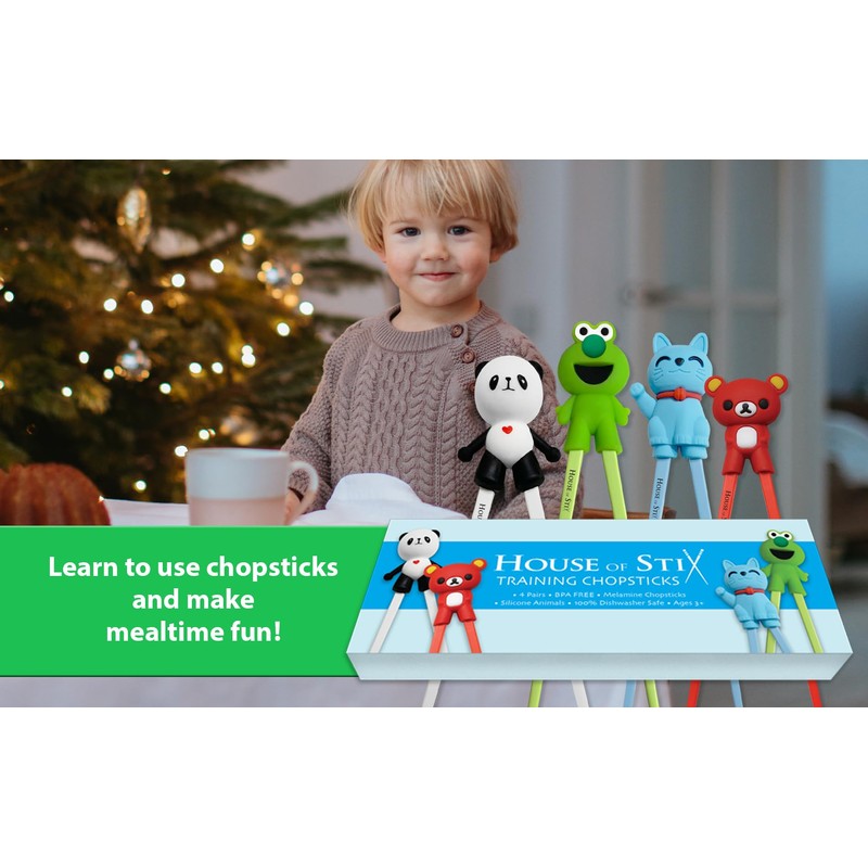 Kids Training Chopsticks for Toddlers, Kids and Adults – Removable