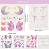 Mayoii Butterfly Temporary Tattoos and Face Gems Stickers Kit for