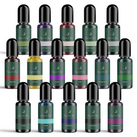 Hearth & Harbor Liquid Candle Dye for Soy Candle Making, 16 Vibrant Candle Color Dye for Soy Wax, Safe and Natural Candle Wax Dye