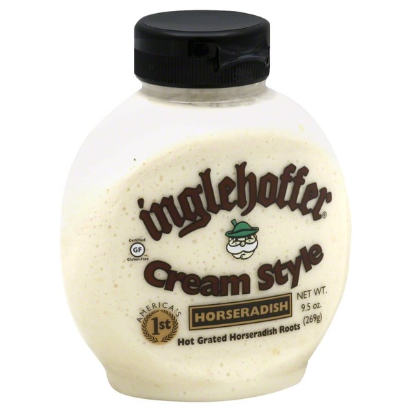 Inglehoffer Horseradish Squeeze Cream Style 9.5oz (Pack of 3)
