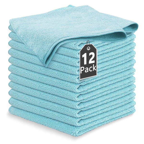 Trapos de Cocina, Paños de Microfibra 12PCS, Cleaning Cloth 40