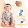 Seposeve 4 Pak Pacifier Holder Clips, Keeps Pacifier Clean, Soft