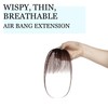 Clip in Bangs Real Hair Air Bangs Hair Piece 100%