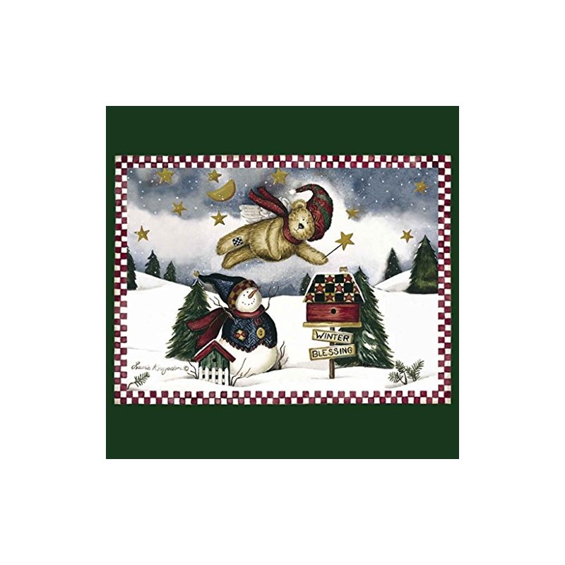 Hi-Look Microfiber Cleaning Cloth - Winter Blessing