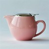 350ML Ceramic Tea Pot Stainless Steel Lid and Extra-Fine Infuser