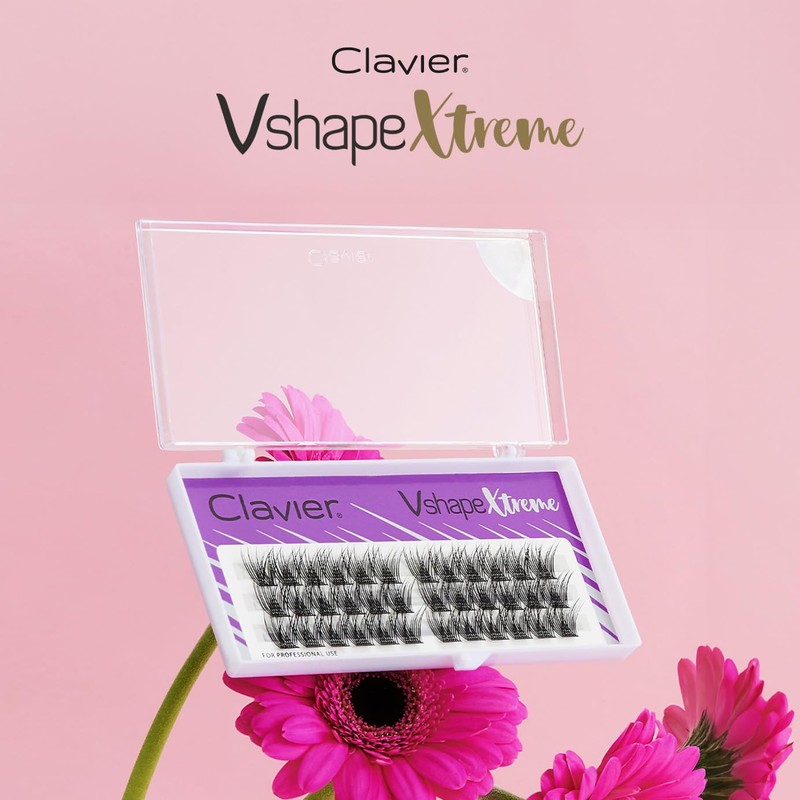 Vshape Xtreme False Eyelashes Natural V Shape C Shape Eyelash