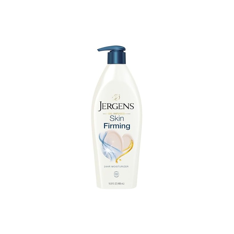 Jergens Skin Firming Toning Body Moisturizer, 16.8 Ounces (Packaging May