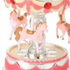 Novelty LED Merry GO Round Music Box Carousel Musical Box