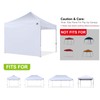 ABCCANOPY Instant Canopy SunWall 10x10 FT, 1 Pack Sidewall Only,