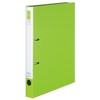 KOKUYO FU-URF430YG Ring Binder, Slim, Polypropylene Sheet Cover, A4, Yellow-Green