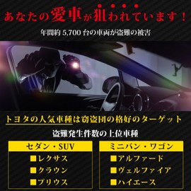 BeneVie Metal Wire Handle Lock, Anti-Theft Wire Lock, Relay Attack, Steering Lock (Orange (Border Pattern))