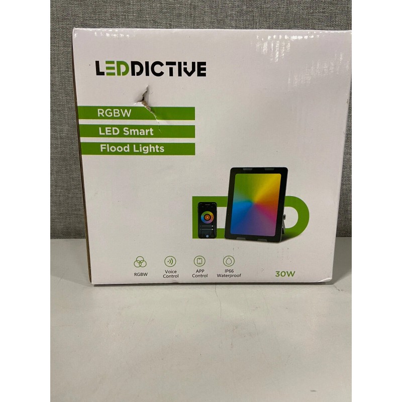 Leddictive Smart RGB LED Flood Light 50W, Outdoor Color 50.0