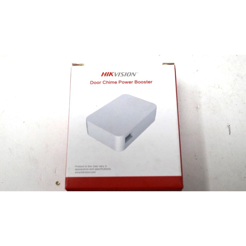Hikvision DS-KPB01 Doorbell Chime Amplifier Power Booster w/ Installation Guide