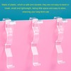 Jetec Valance Clips 2.5 Inch Arc-Shaped Clear Plastic Valance Retainer