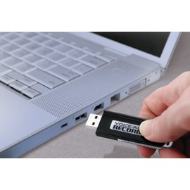 Plug and Play Flash Drive Voice Recorder, Multi-Colored