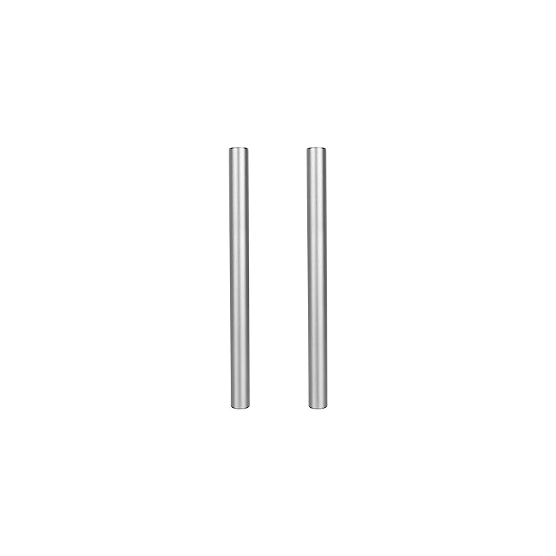 CAMVATE 15 mm Aluminium Rod Pair (Silver-White, 7.87 Inches) -
