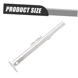 Baluue 10pcs Stainless Steel Toenail Trimming Tool Dead Skin Scraper for Pedicure Lightweight and Portable Nail Care Kit for Men and Women