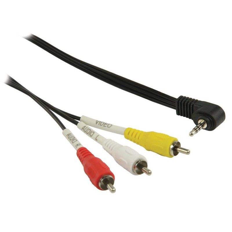 Valueline 2.00 m 3.5 mm Jack Male to 3x RCA