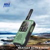 Rechargeable Walkie Talkies Two Way Radio IP67 Waterproof Long Range