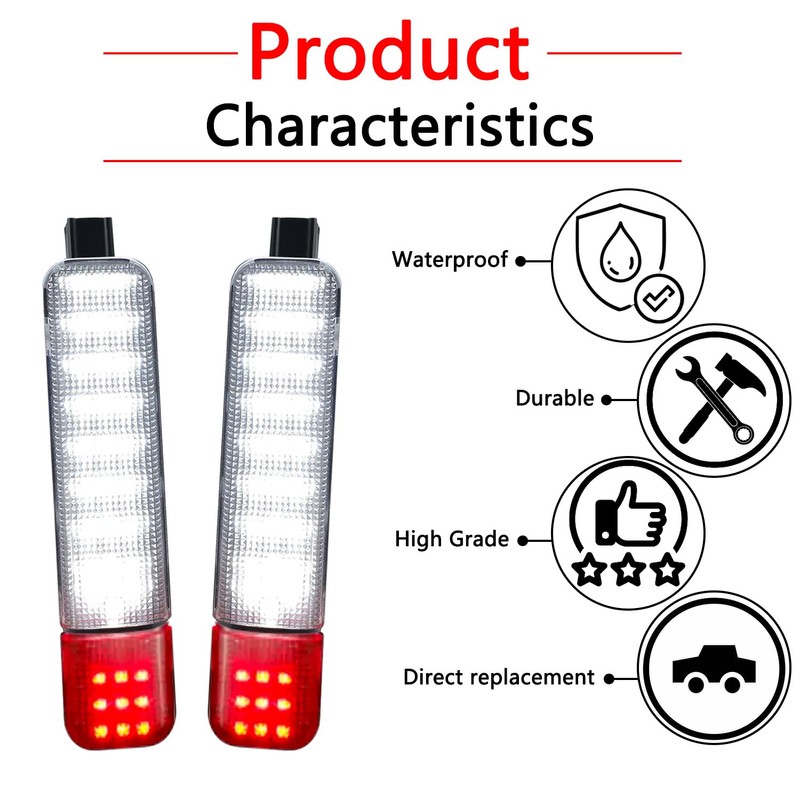AFEISOL Led Side Door Panel Lights Courtesy Light Fit for