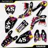 Factory EFX CMPK Savage Camo Racing Graphics Kit fits Suzuki