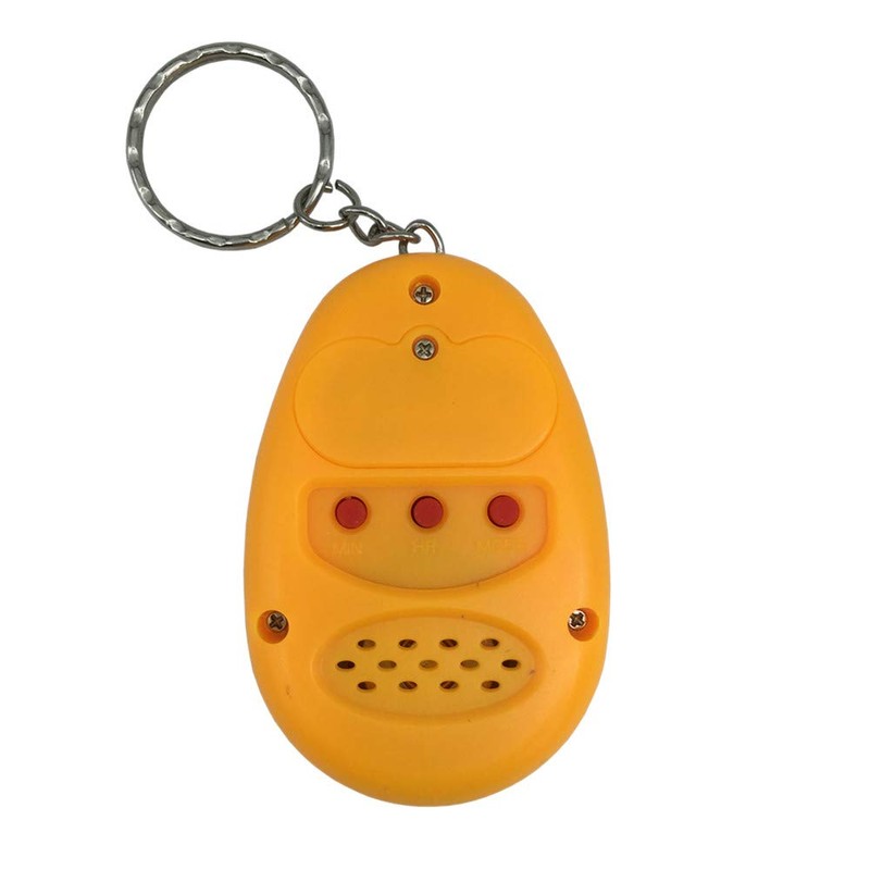 VISIONU Talking Clock Keychain with LCD Alarm with Voice Function