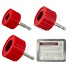 [3-Size Set] Copper Pipe Cleaner for Drill, Clean 1/2, 3/4,