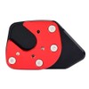 Motorcycle Foot Side Stand Extension Kickstand, Akozon Side Stand Pad