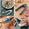 TorSor 6 Pack Pistachio Opener Mini Portable Pistachio Cracker Pine