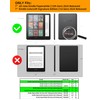 WALNEW Hülle für 7" Kindle Paperwhite (12. Generation) - 2024