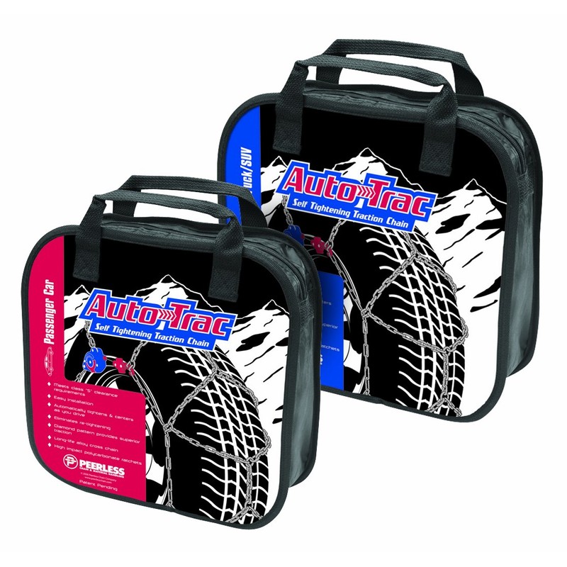 SCC 0155305 Auto-Trac Tire Traction Chain - Set of 2