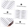 Beavorty 3 Sheets Brow Tint Stickers Instant Natural Eyebrows Makeup