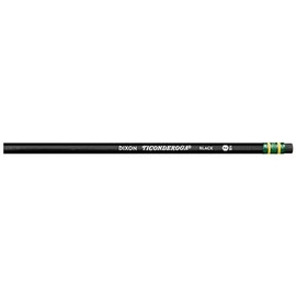 Lápiz de madera Dixon Ticonderoga #2, Negro