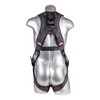 ATERET Fall Protection 5pt Safety Harness, 1D-Ring, Quick-Connect Buckle, Grommet
