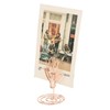 LetCart Pack of 20 Rose Gold Table Number Holders, Tulip-shaped