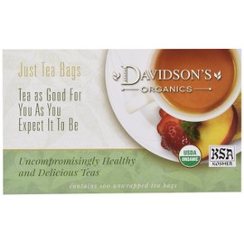Davidson's Organics, Rosehips, 100-count Unwrapped Tea Bags