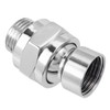 Bestgle Shower Adapter, Shower Joint Angle Adjustment, 360° Free Rotation,