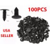 SNS 100X 8mm Bumper Clips Retainer Car Plastic Rivets Fastener