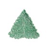 Vietri Lastra Holiday Figural Tree Small Plate, 8.5” Christmas Snack,